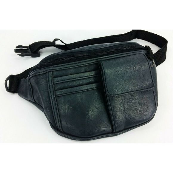 vintage leather fanny pack